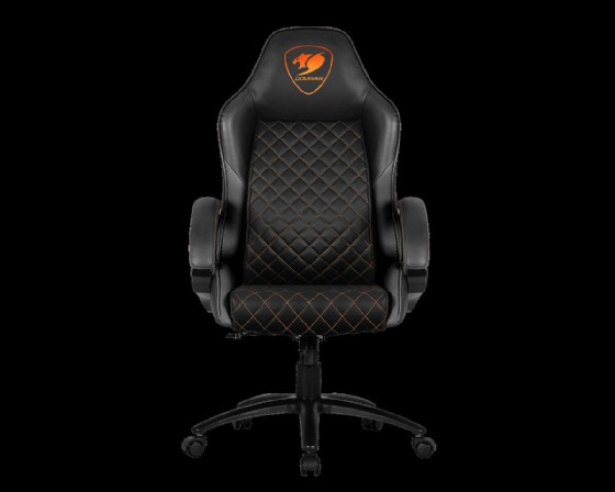 Cougar fusion black gaming chair hot sale